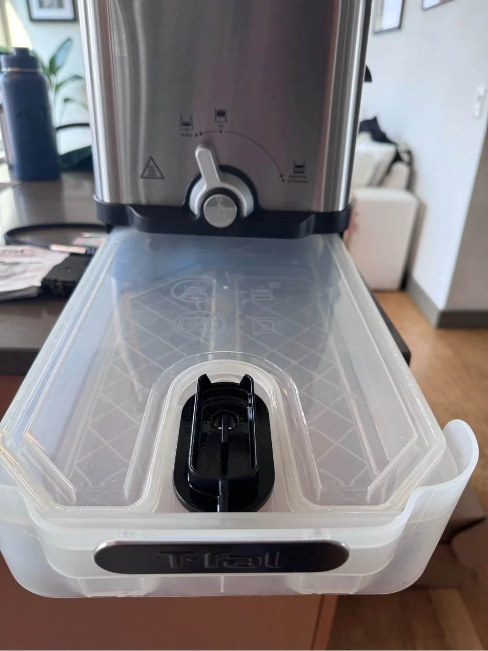 T-FAL Ultimate EZ Clean Deep Fryer 3.5 Liters, Oil Filtration System